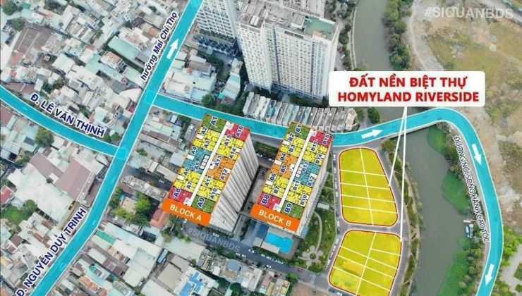 Đất nền Biệt thự Homyland Riverside Quận 2