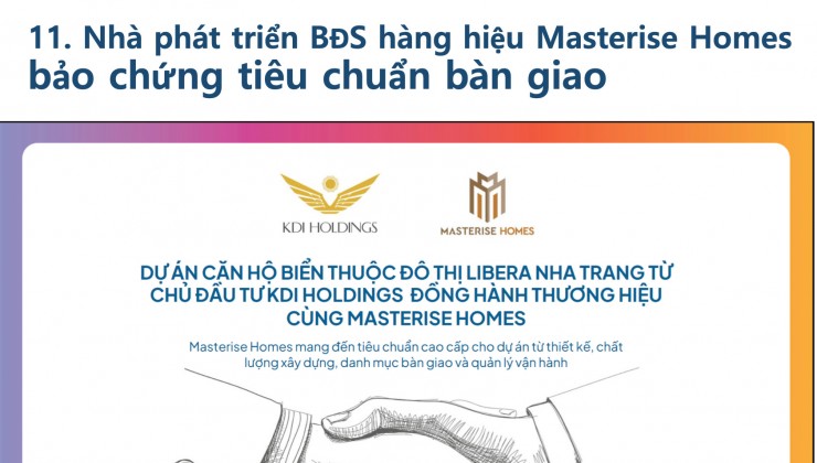 Chỉ từ 1tỷ88 sở hữu căn hộ biển Flexhome tại Libera Nha Trang, Linh hoạt ở và cho thuê. Liên hệ Bích Thủy để biết chi tiết hơn !