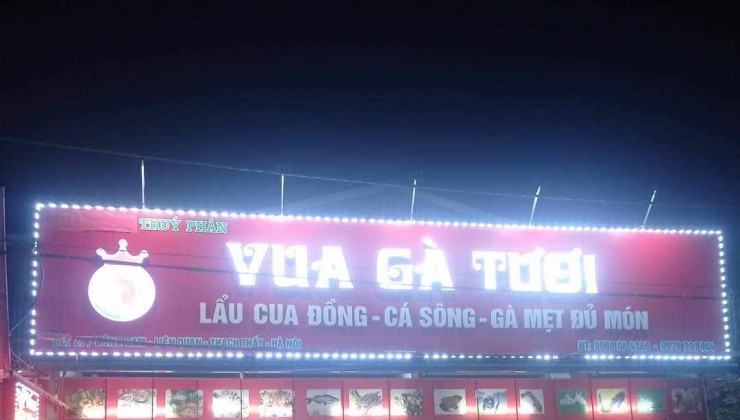 SANG NHƯỢNG MẶT BẰNG KINH DOANH Địa chỉ: 277 Đồng Cam Liên Quan Thạch Thất, Hà Nội