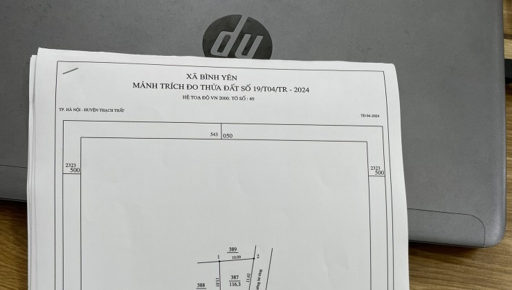 bán nhanh lô góc trục chính 116,3m2 đường 2 ô tô tránh 21 triêu/1m2