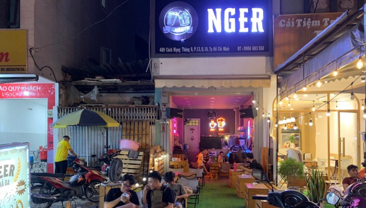 Quận 10 , Sang Quán Cafe Acoustic  – Beer ,MT đường lớn sầm uất Quận 10, có 3 phòng, Tel : 0909891114  ( Chính chủ )