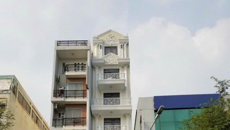 Nhà mặt tiền Trường Chinh, Tân Bình dt153m2 1 hầm 1 lửng 5 lầu giá 49 tỷ