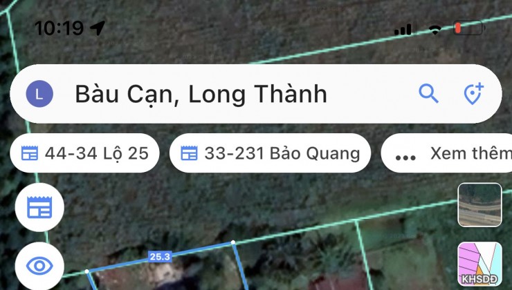 Bán đất Sân bay Long Thành tại Bàu Cạn giá tốt