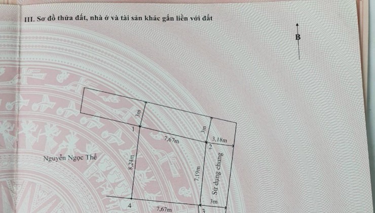 Chính chủ cần bán gấp lô đất 2 mặt tiền gần KCN Nomura Huyện An Dương, Hải Phòng.