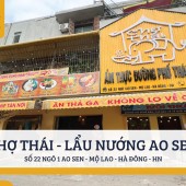 Chính chủ sang nhượng Quán Ăn Phố Ao Sen – Hà Đông - Hà Nội