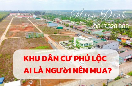 Bán lô đất 132m2 full thổ khu dân cư Phú Lộc, giá thương lượng.