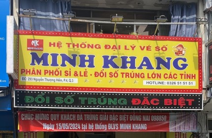 Cho thuê mặt bằng Mặt Tiền khu phố đi bộ 293 Nguyễn Thượng Hiền, P4, Quận 3