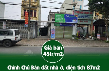 Bán đất nhà ở, diện tích 87m2, chính chủ ở Đông Hội, Đông Anh, Hà Nội