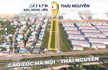 Bán nhiều lô đất nền mặt đường KCN Samsung Thái Nguyên - Đầu tư sinh lời chỉ từ 30tr/m2