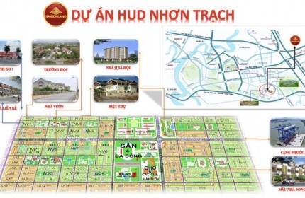 Saigonland Cập nhật sản phẩm tháng 05/2024 tại HUD - XDHN - Ecosun Nhơn Trạch, giá tốt cho nhà đầu tư