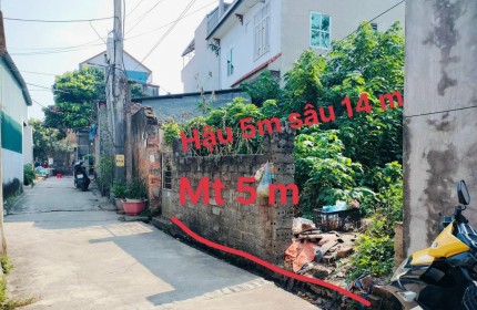 CC gửi bán Đất 74.5m2, mt 5m, tk1, full thổ cư, Xóm Xá, Chúc Sơn, giá 2.x tỷ (x tiểu học).