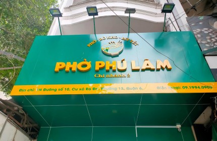 SANG NHƯỢNG QUÁN PHỞ CÓ VỈA HÈ  ĐỊA CHỈ N1, ĐƯỜNG SỐ 10, CƯ XÁ RA ĐA, PHƯỜNG 13, QUẬN 6