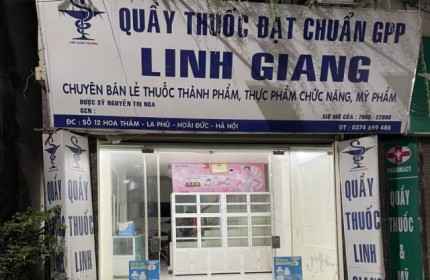 Chính chủ cần cho thuê nhà mặt phố Hoàng Hoa Thám, La Phù, Hoài Đức, Hà Nội