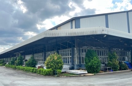 nhà xưởng ngoài khu công nghiệp, diện tích phù hợp nhiều ngành nghề sản xuất.