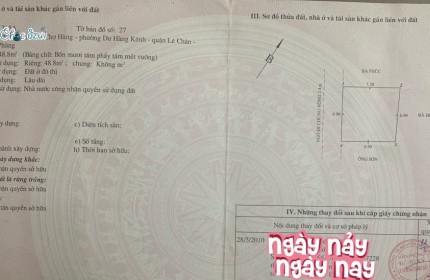 Bán nhà Chợ Hàng Mới, diện tích 49m 4 tầng ngõ cực nông GIÁ 3.05 tỉ