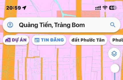 @@CHÍNH CHỦ CẦN BÁN  LÔ ĐẤT TRẢNG BOM – ĐỒNG NAI. GIÁ 1.5 TỶ