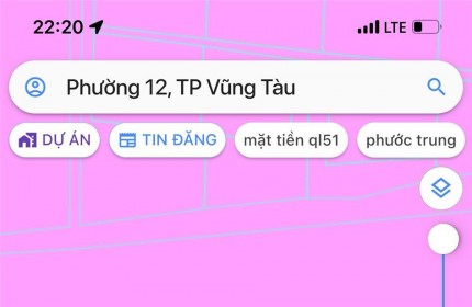 Chính Chủ Cần Bán Gấp Lô Đất Mặt Tiền Phường 12, TP Vũng Tàu - Bà Rịa Vũng Tàu