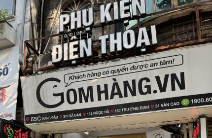 **CHO THUÊ MẶT BẰNG KINH DOANH MẶT TIỀN PHỐ CỔ HÀNG ĐẬU - QUẬN HOÀN KIẾM - HN**