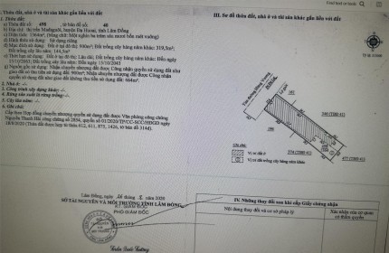 ĐẤT Đẹp - Chính Chủ Cần Bán LÔ ĐẤT Hùng Vương, Thị trấn Ma Đa Guôi, Huyện Đạ Huoai, Lâm Đồng