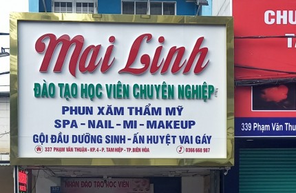 CHÍNH CHỦ CẦN SANG NHƯỢNG SPA và mặt bằng ở đường Phạm Văn Thuận