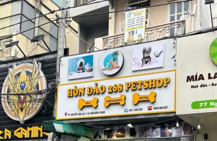 CHÍNH CHỦ SANG PET SHOP DỊCH VỤ SPA VÀ HOTEL F19 QUẬN BÌNH THẠNH - TP HCM