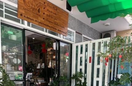 Sang Quán Cafe - Tea flower DECOR ĐẸP đang hoạt động ổn định, 2 mặt tiền khu dân cư,trường học, nhà Thờ,chợ Tân Lập rất đông đúc