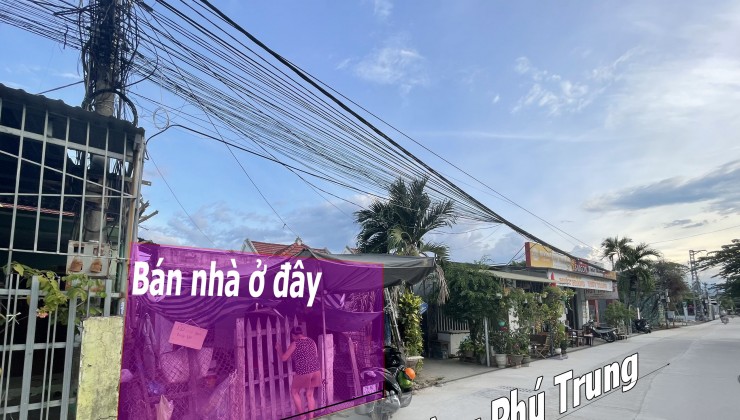 Bán nhà Vĩnh Thạnh Nha Trang mặt tiền đường Phú Trung Nha Trang giá 2,4 tỷ