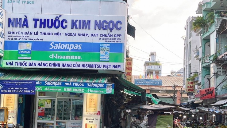 SANG NHƯỢNG NHÀ THUỐC 31  ĐỘC LẬP, PHƯỜNG TÂN THÀNH, QUẬN TÂN PHÚ