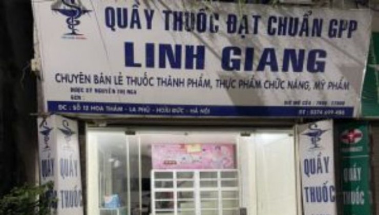 Chính chủ cần cho thuê nhà mặt phố số 12 Hoa Thám, La Phù, Hoài Đức , Hà Nội