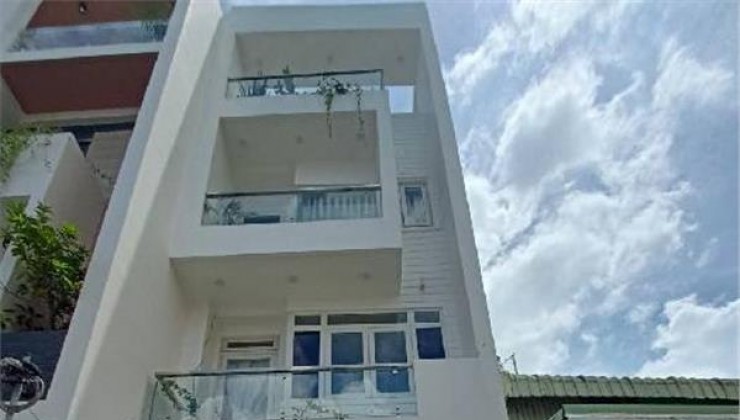 Bán nhà hẻm mới toanh, vào ở ngay Hương Lộ 2, 63m2, 4 tầng, chưa tới 6t