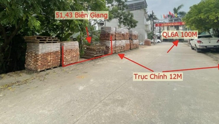 Cc gửi bán lô 51.43m2, 3.x tỷ, ô tô tránh, kinh doanh, An Thắng Biên Giang Hà Đông.