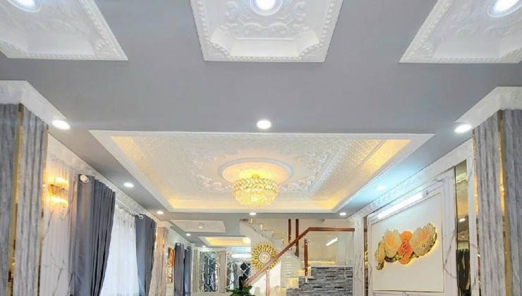 PHÚ NHUẬN - HXH ĐỖ CỬA - 4,8X14= 67M2 - 4 TẦNG NHÀ ĐẸP Ở NGAY HOÀNG HOA THÁM -