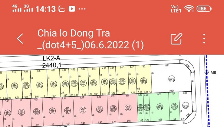 Cc gửi bán thửa đất 120m2, 3x tr/m2 (x tý hon), mt=hậu=8m, ô số 123 DV Đồng Trà, Phú Nghĩa, Chương Mỹ, HN.