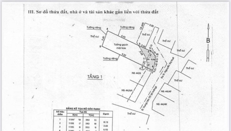 Bán nhà Trung Lân 6 HM, 38m2, 2 Phòng ngủ, ngang 3.5 giá chỉ 2.x tỷ