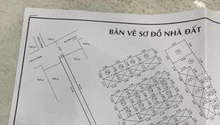 Bán nhà Tỉnh Lộ 43 TD, 14m2, 1L, ngang 3, Đường 2.5m giá chỉ 600tr