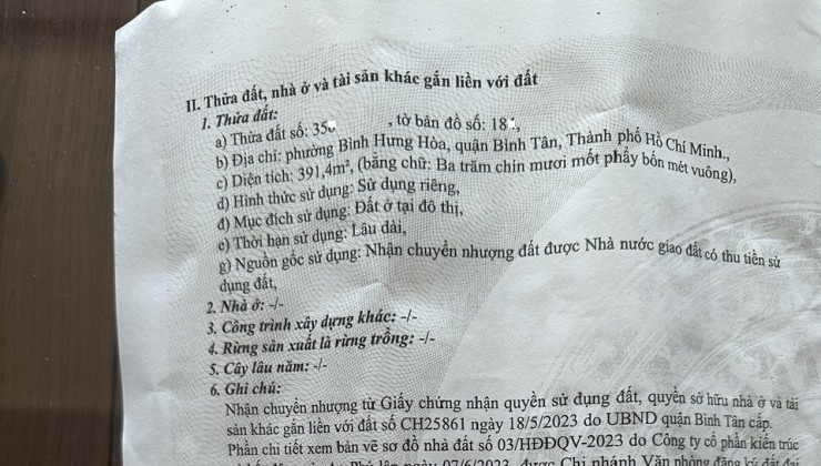 Bán NHÀ 400m2 đất mặt tiền Kênh Nước đen 32 tỷ thương lượng.