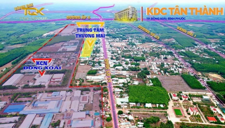 Đất ngộp ngay KCN Đồng Xoài sổ sẵn công chứng ngay