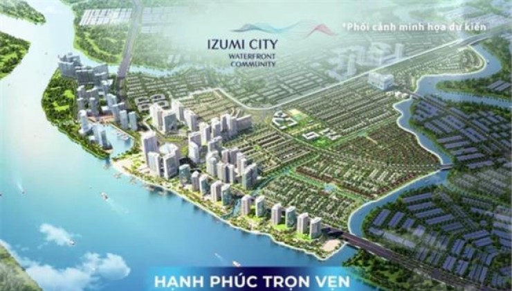 Khu đô thị Izumi City Nam Long - Nhà phố/Shophouse/Biệt thự ven sông