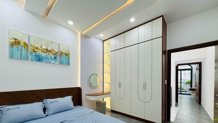 NHÀ MỚI CHÍNH CHỦ, HẺM XE HƠI, 42M2 2 TẦNG CHỈ HƠN 4 TỶ