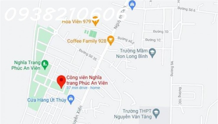 Bán huyệt mộ đơn tại Phúc An Viên Quận 9 325tr - 0938210606