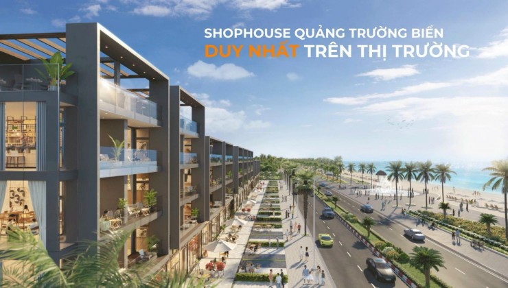 BÁN SHOPHOUSE 3 MẶT TIỀN PHỐ ĐI BỘ VEN BIỂN L