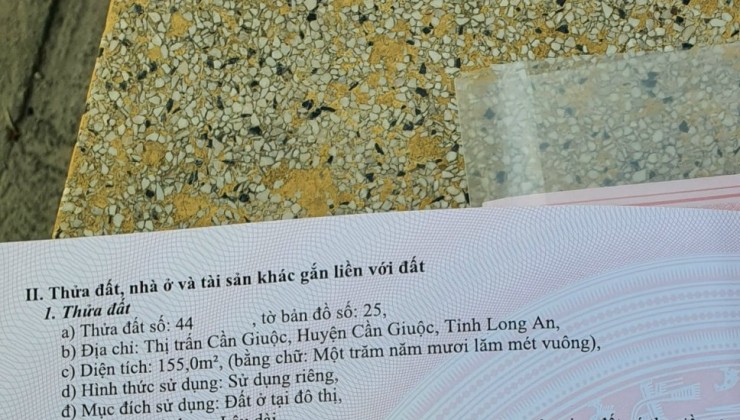 Bán đất ở Tân Kim Cần Guộc Long An