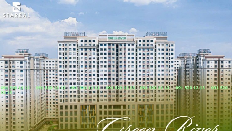 THUÊ 16.5 TRIỆU- BÁN 5,7 TỶ, CĂN HỘ - SHOP GREEN RIVER QUẬN 8, DT 151-183m2, VAY 80%