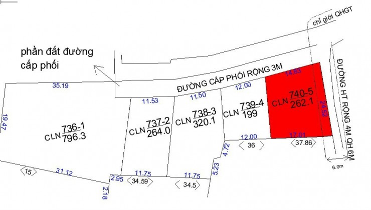 bán 4 lô đất diên lạc diên khánh quy hoạch đất ở đô thị chỉ 736tr/lô đến1ty990tr rộng 199m đến 796m gần khu hành chính mới