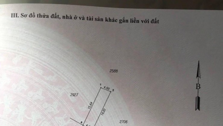 Chính Chủ Cần Tiền Bán Lô Đất Tại Phường Đông Hòa, Dĩ An, Bình Dương