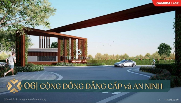 NHÀ ĐẸP - GIÁ TỐT BÁN Nhà phố vườn xây sẵn The Meadow vị trí đẹp tại huyện Bình Chánh, TPHCM