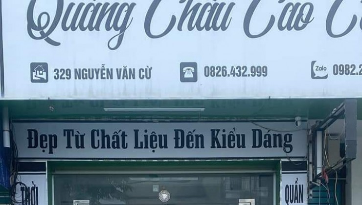 CHÍNH CHỦ CHO THUÊ MẶT BẰNG TẦNG 1 - NHÀ 329 NGUYỄN VĂN CỪ - TP VINH