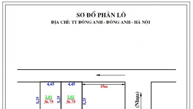 Cần bán nhanh đất Nguyên Khê Đông Anh đ tài chính hơn 1 tỷ 37m2