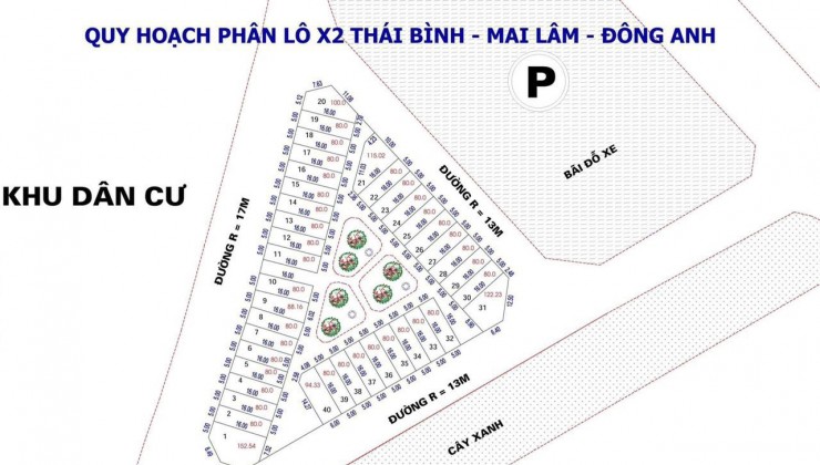 Cần bán 80m2 đất X1 Hội Phụ, Đông Hội, Đông Anh, HN