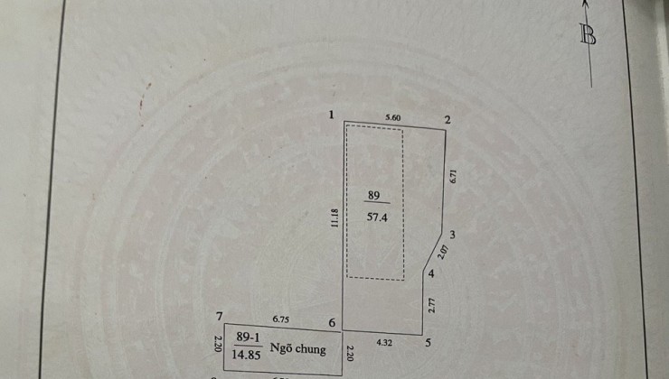 Cần bán chung cư lầu 2- Trần Triệu Luật , P.7 , Q.Tân Bình dt: 25m2. Sổ hồng chính chủ